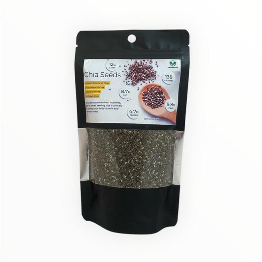 Organic Chia Seeds – Plant-Based Omega-3 & Fiber Superfood