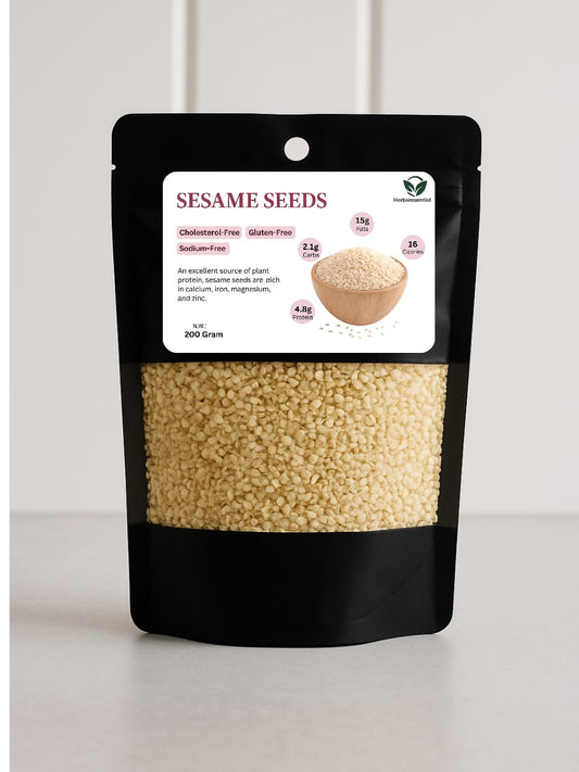 Organic Sesame Seeds – Raw, Hulled, Mineral-Rich Super Seed