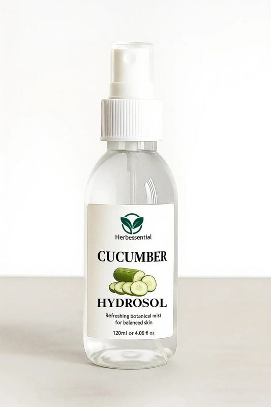 CUCUMBER HYDROSOL | Organic, Steam-Distilled Facial Mist I 120 ML