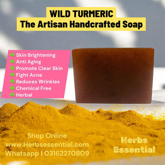 Handcrafted Soap| Wth the Power of Wild Turmeric